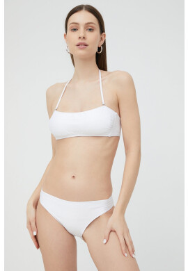 Max Mara Leisure Бански костюм в бяло с леко подплатена чашка - Pepit.bg