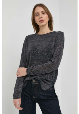 Max Mara Leisure Блуза с дълги ръкави дамска в тъмносиньо - Pepit.bg