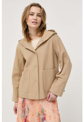 Max Mara Leisure Яке в бежово с преходна изолация с уголемена кройка - Pepit.bg