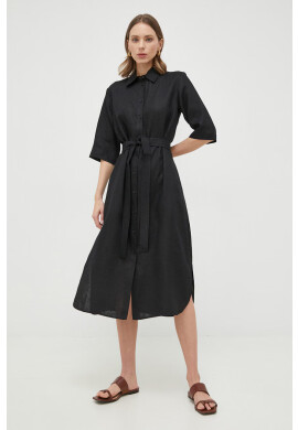 Max Mara Leisure Ленена рокля - Pepit.bg