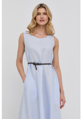 Max Mara Leisure Ленена рокля - Pepit.bg