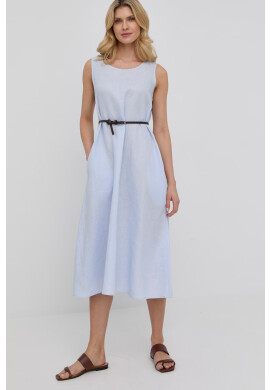 Max Mara Leisure Ленена рокля - Pepit.bg