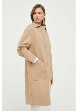 Max Mara Leisure Палто в бежово с преходна изолация - Pepit.bg