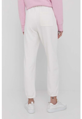 Max Mara Leisure Панталон в бяло с изчистен дизайн - Pepit.bg