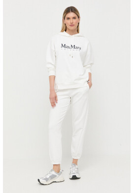 Max Mara Leisure Спортен панталон в бежово с изчистен дизайн - Pepit.bg