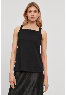 Max Mara Leisure Топ дамски в черно - Pepit.bg