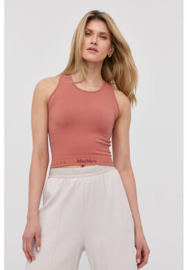 Max Mara Leisure Топ дамски в розово - Pepit.bg