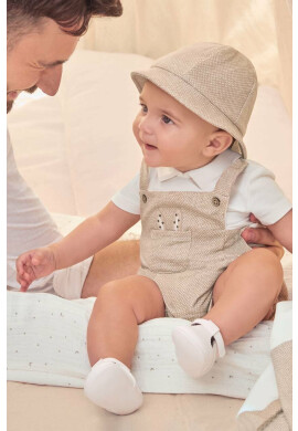 Mayoral Newborn Бебешки къс гащеризон - Pepit.bg