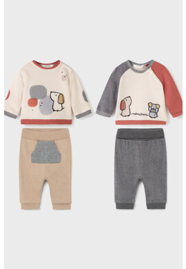 Mayoral Newborn Детски комплект в сиво - Pepit.bg
