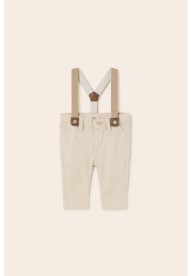 Mayoral Newborn Детски панталон в бежово с изчистен дизайн - Pepit.bg