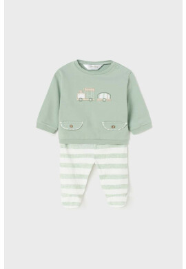 Mayoral Newborn Комплект за бебета в тюркоазено - Pepit.bg