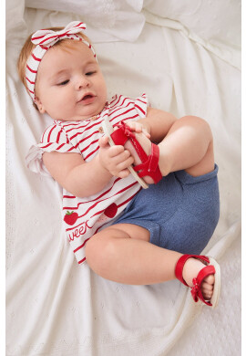 Mayoral Newborn Комплект за бебета в червено - Pepit.bg