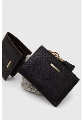 Medicine Портмоне дамски в черно - Pepit.bg