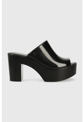 Melissa Чехли MULE AD в черно с висок ток M.32233.L349 - Pepit.bg