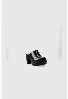 Melissa Чехли MULE AD в черно с висок ток M.32233.L349 - Pepit.bg