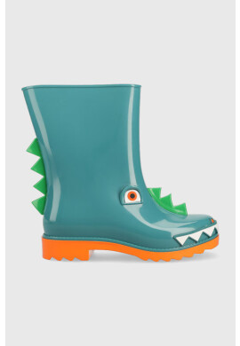 Melissa Детски гумени ботуши Rain Boot + Fabula Inf в тюркоазено - Pepit.bg