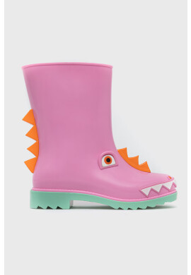 Melissa Детски гумени ботуши Rain Boot + Fabula Inf в розово - Pepit.bg