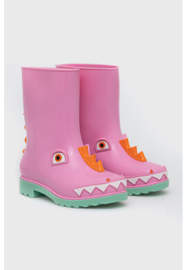Melissa Детски гумени ботуши Rain Boot + Fabula Inf в розово - Pepit.bg