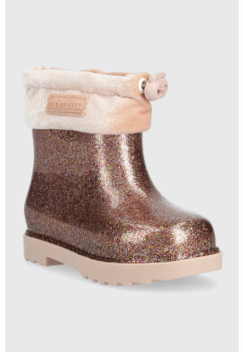 Melissa Детски гумени ботуши Rain Boot Iii Bb в розово - Pepit.bg
