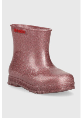 Melissa Детски гумени ботуши WELLY BB в розово - Pepit.bg