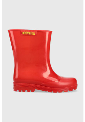 Melissa Детски гумени ботуши WELLY INF в червено - Pepit.bg