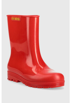 Melissa Детски гумени ботуши WELLY INF в червено - Pepit.bg