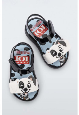 Melissa Детски сандали x Disney в черно - Pepit.bg