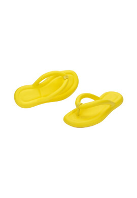 Melissa Джапанки Flip Flop Free Ad в жълто с равна подметка - Pepit.bg
