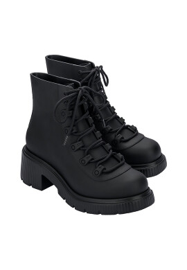 Melissa Кубинки Cosmo Boot Ad в черно с висок ток - Pepit.bg