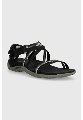 Merrell Сандали в черно - Pepit.bg