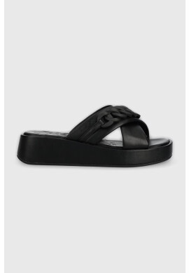 Mexx Чехли Lexi в черно с платформа MXBN008201W - Pepit.bg