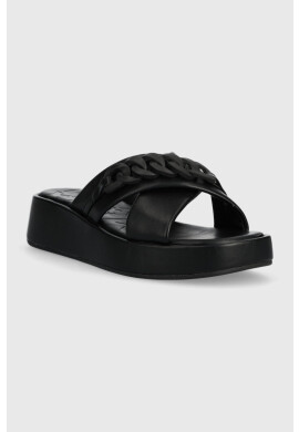 Mexx Чехли Lexi в черно с платформа MXBN008201W - Pepit.bg