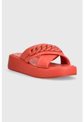 Mexx Чехли Lexi в зелено с платформа MXBN008203W - Pepit.bg