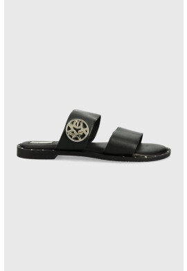 Mexx Кожени чехли Sandal Jowella в черно - Pepit.bg