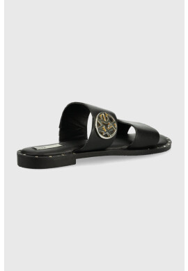 Mexx Кожени чехли Sandal Jowella в черно - Pepit.bg