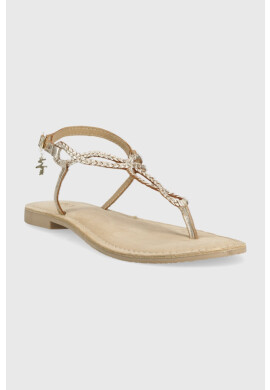 Mexx Кожени сандали Jolene в златисто MXCY012801W - Pepit.bg