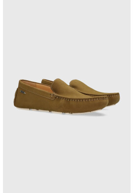 Mexx Велурени мокасини Moccassin Gabe в зелено - Pepit.bg