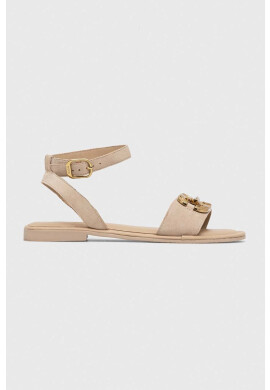 Mexx Велурени сандали Lena в бежово MXCY011802W - Pepit.bg