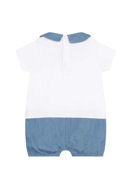 Michael Kors Бебешки памучен комплект в бяло - Pepit.bg