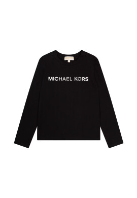 Michael Kors Детска блуза с дълги ръкави в бяло - Pepit.bg