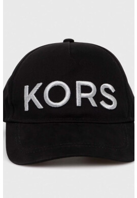 Michael Kors Детска шапка в черно с апликация - Pepit.bg