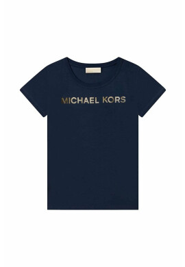 Michael Kors Детска тениска в тъмносиньо - Pepit.bg