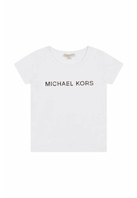Michael Kors Детска тениска в бяло - Pepit.bg