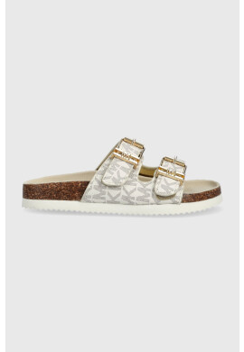 Michael Kors Детски чехли в бежово - Pepit.bg