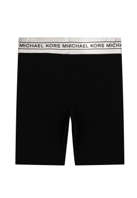 Michael Kors Детски къси панталони в розово с изчистен дизайн с регулируема талия - Pepit.bg