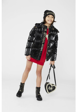 Michael Kors Детско яке в черно - Pepit.bg