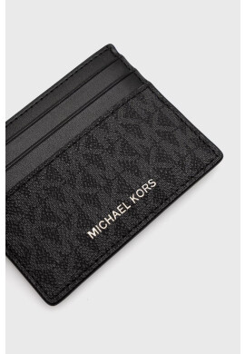 Michael Kors Калъф за карти мъжки в черно - Pepit.bg