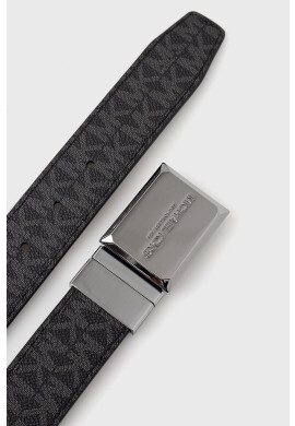 Michael Kors Колан с две лица мъжки в черно - Pepit.bg