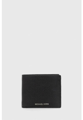 Michael Kors Кожен портфейл мъжки в черно - Pepit.bg