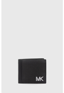 Michael Kors Кожен портфейл мъжки в черно - Pepit.bg
